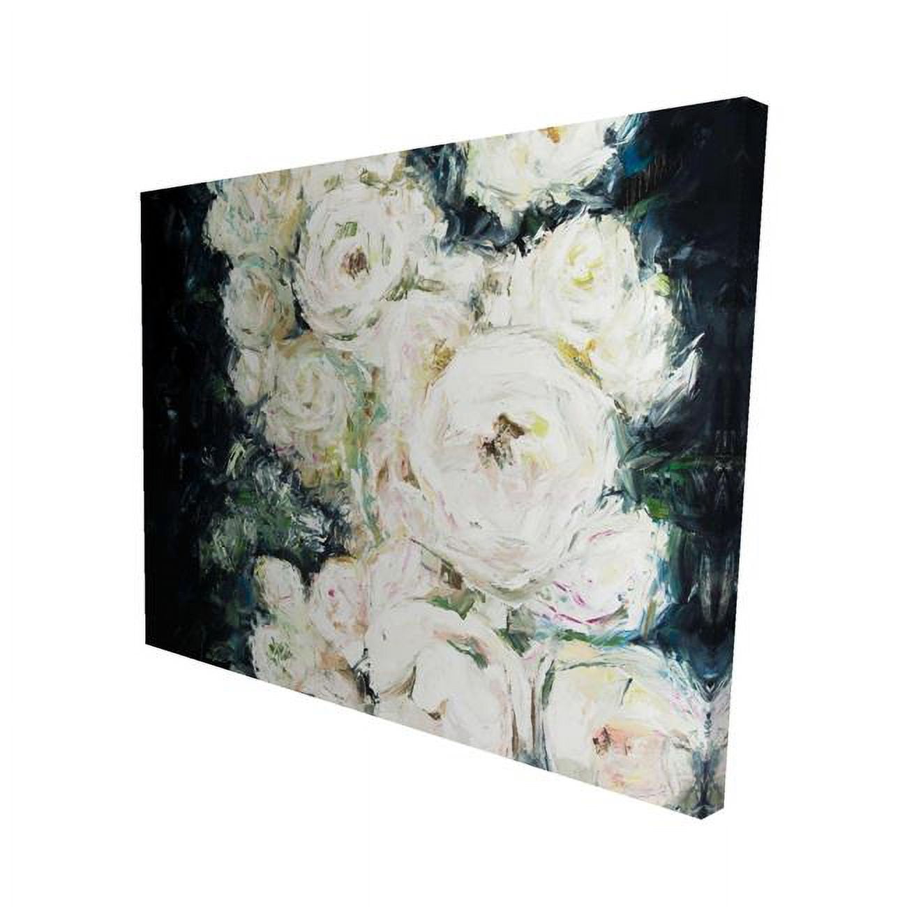 16 x 20 in. Garden Roses-Print on Canvas