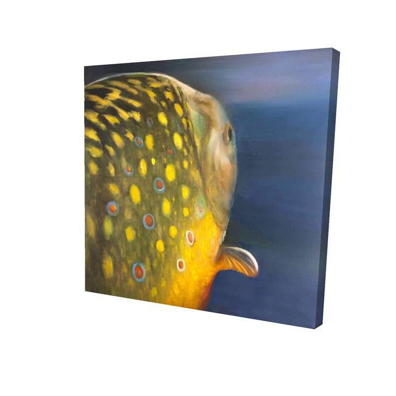 32 x 32 in. Golden Trout Fish-Print on Canvas