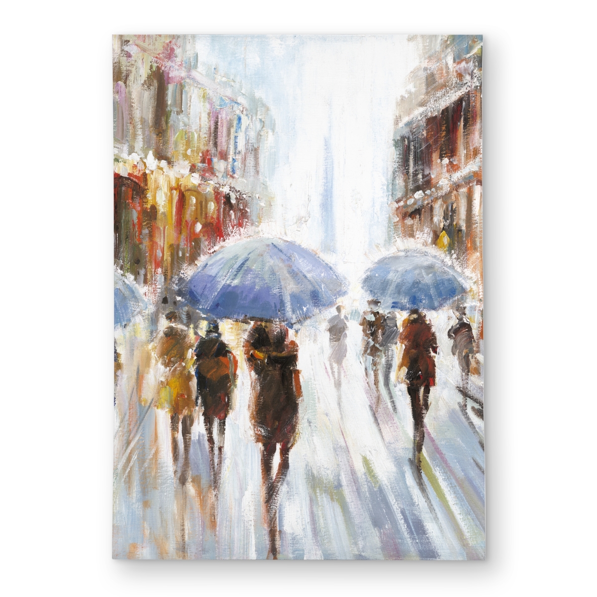 C1ROAR570RLU27 5 x 7 ft. Abstract Rain in the City - Modern Outdoor Area Rug - Home Decor - Rectangle