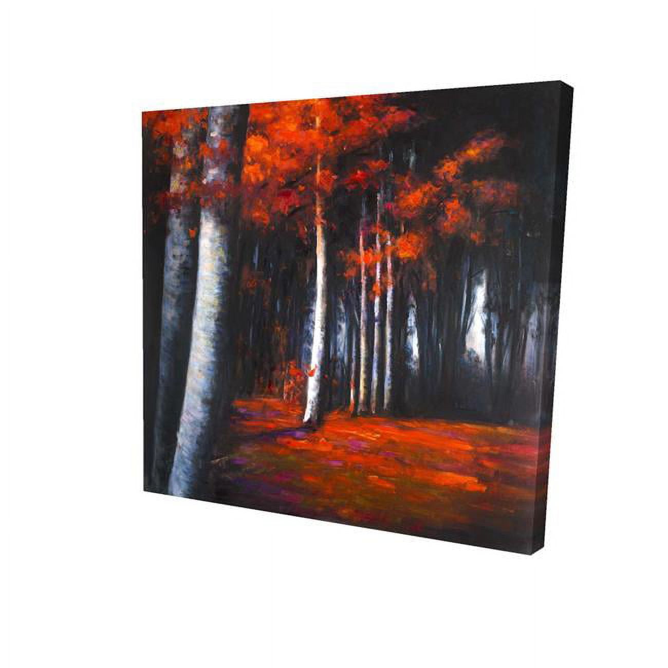 16 x 16 in. Mysterious Forest-Print on Canvas