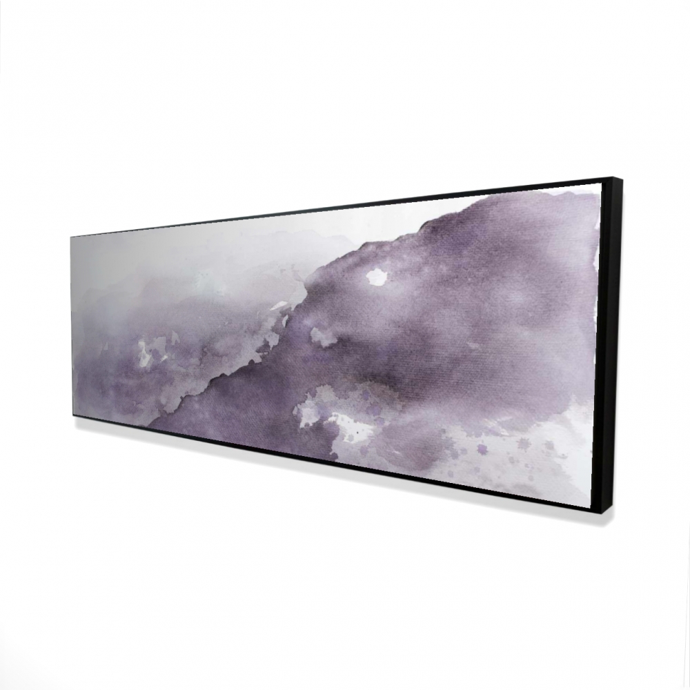 2081-2060-AB71 20 x 60 in. Nebula - Abstract Contemporary Framed Canvas for Home Decor