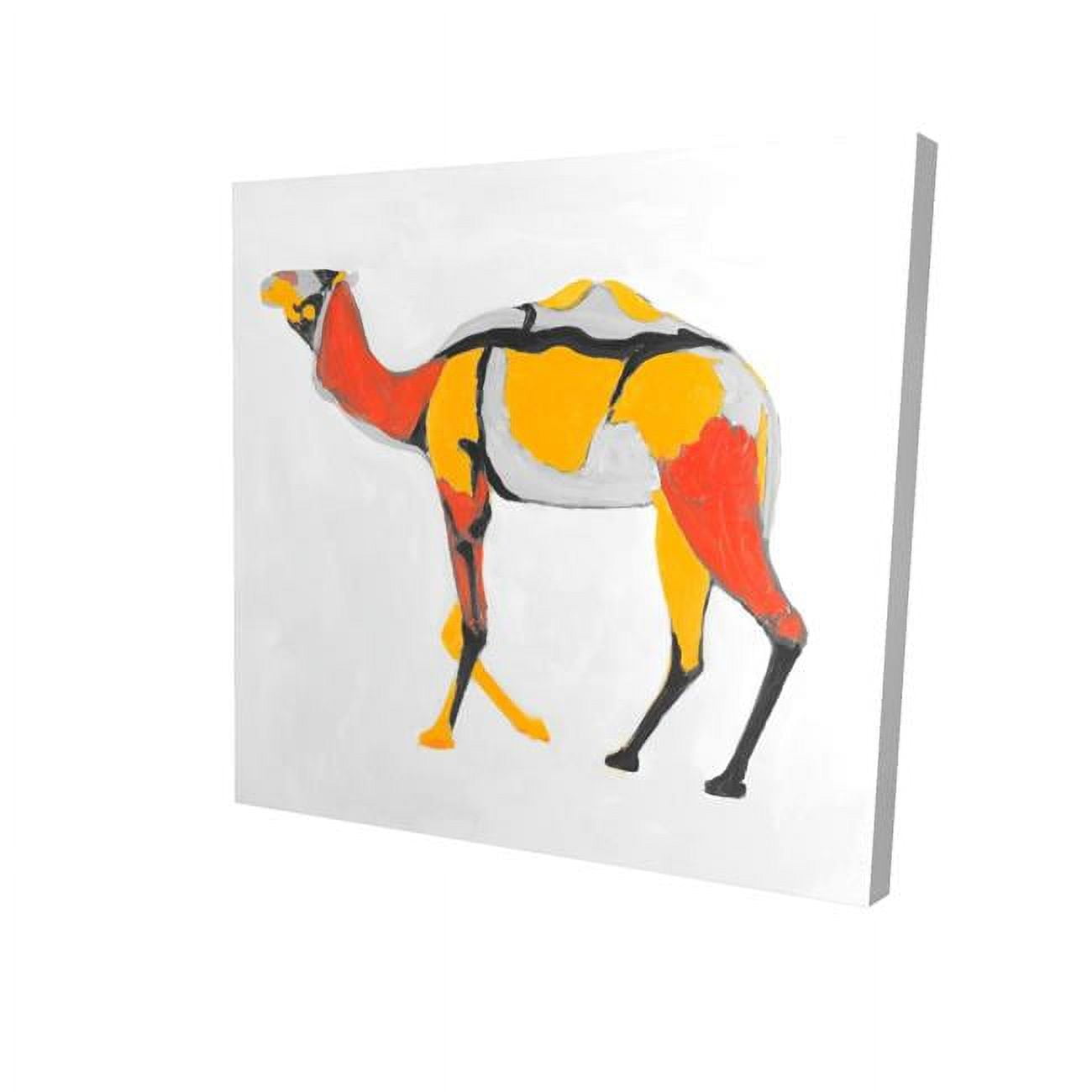 32 x 32 in. Abstract Dromedary-Print on Canvas