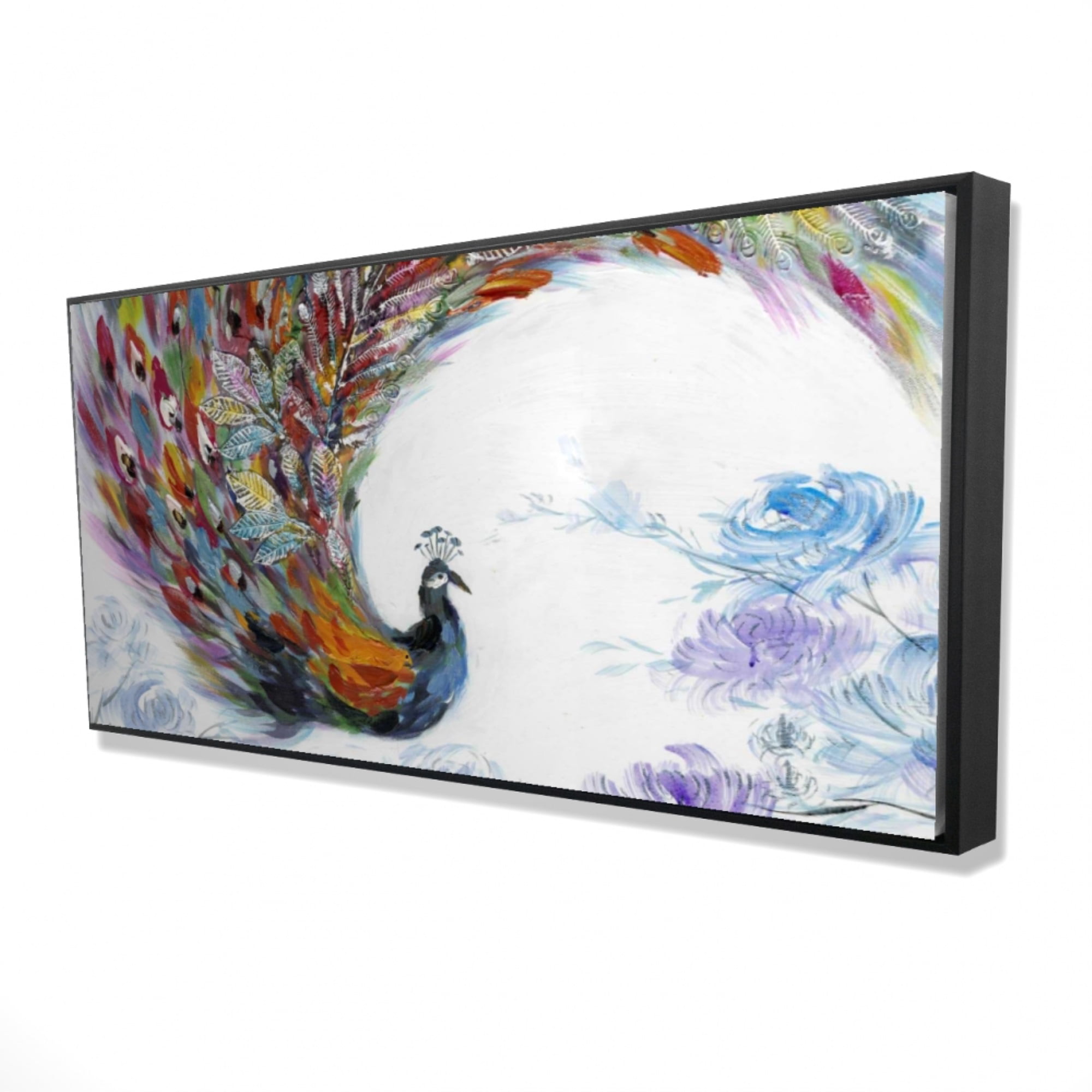 2080-1616-LA51-1 16 x 16 in. Abstract Birch Forest-Print on Canvas