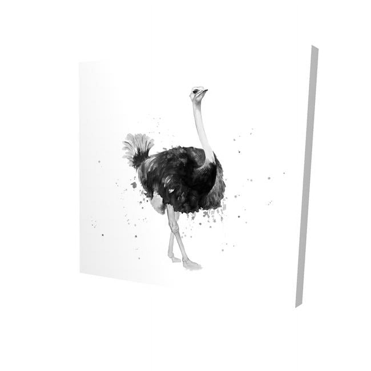 32 x 32 in. Proud Ostrich-Print on Canvas