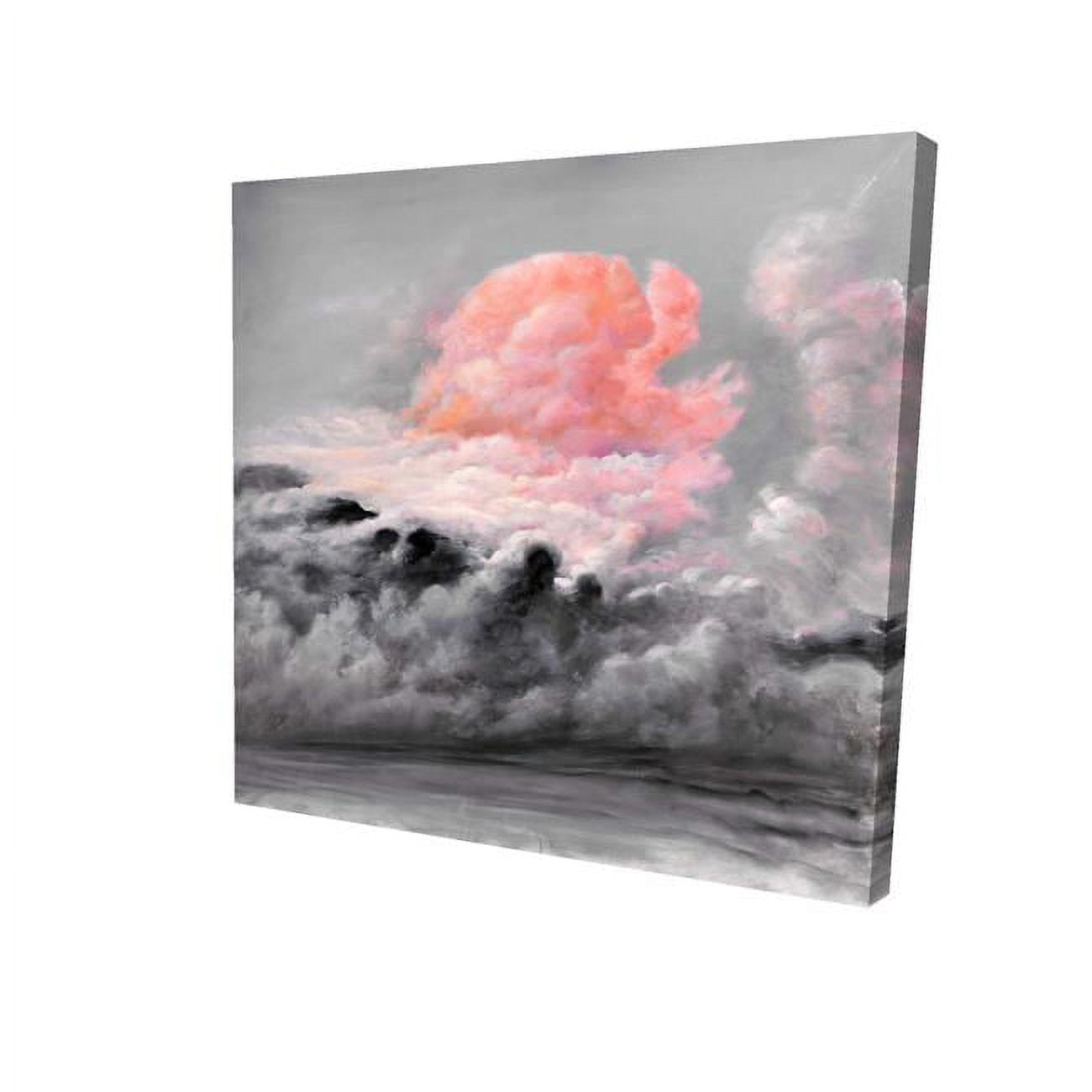 16 x 16 in. Pink Clouds-Print on Canvas