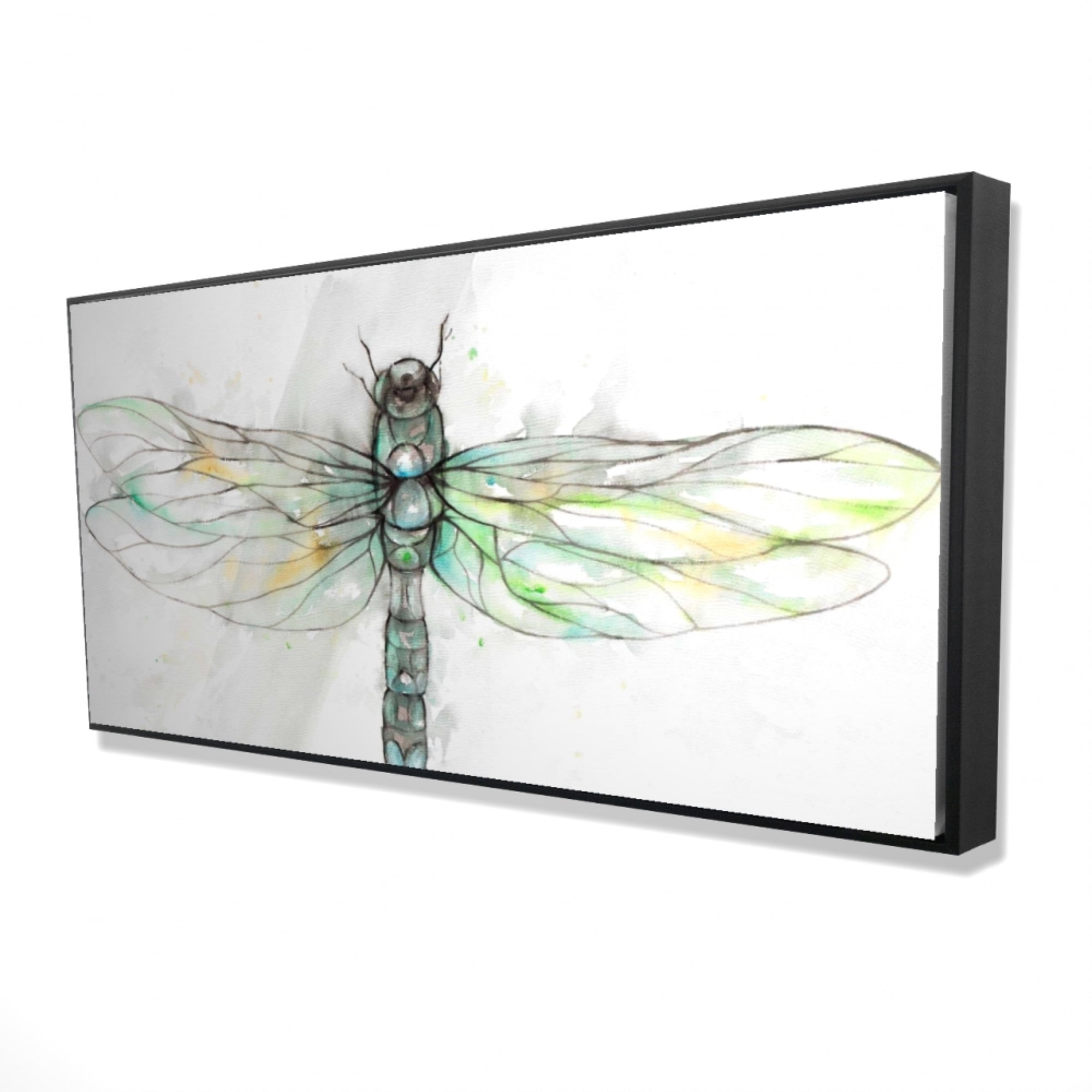2080-1616-LA60-1 16 x 16 in. Turquoise Clouds-Print on Canvas