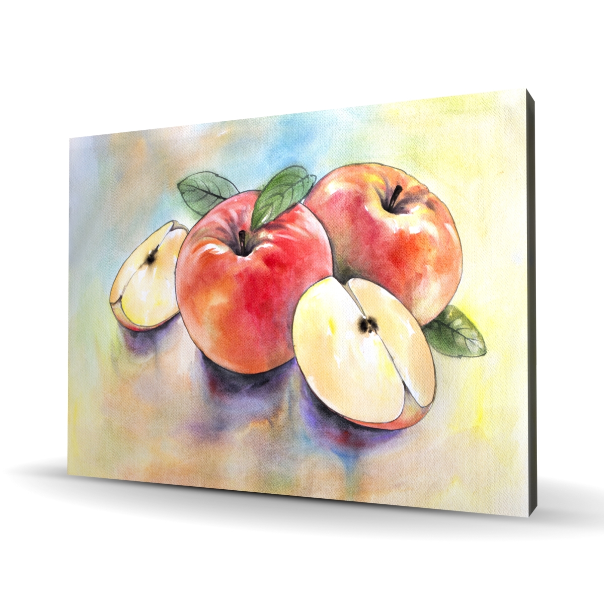 C1RC3648NF7XM2 36 x 48 in. Apple Harvest - Red Kitchen Canvas Home Decor - Rustic Charm