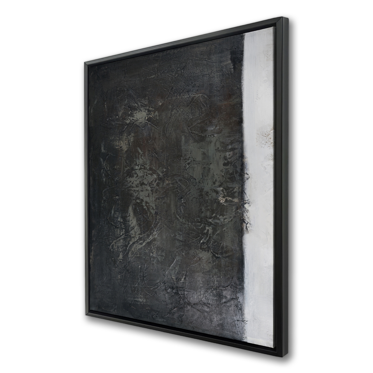 C1FC3648G1T8XA 36 x 48 in. Abstract Shape - Minimalist Framed Canvas for Home Decor