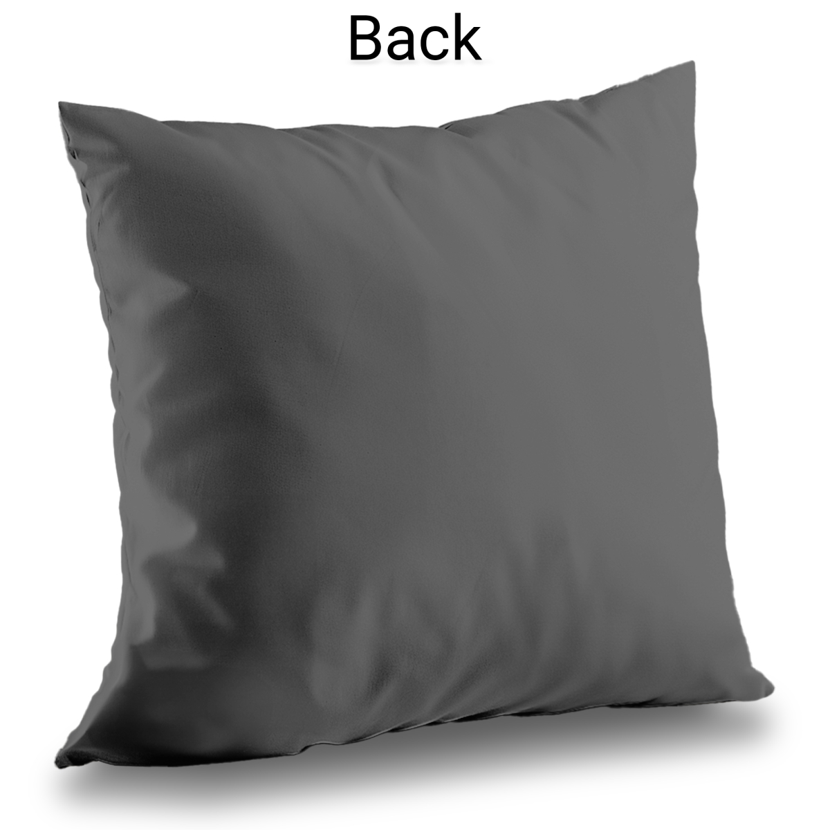 C1PC1414M1E5T9 14 x 14 in. Empty Cans - Black Poly Twill Throw for Home Decor