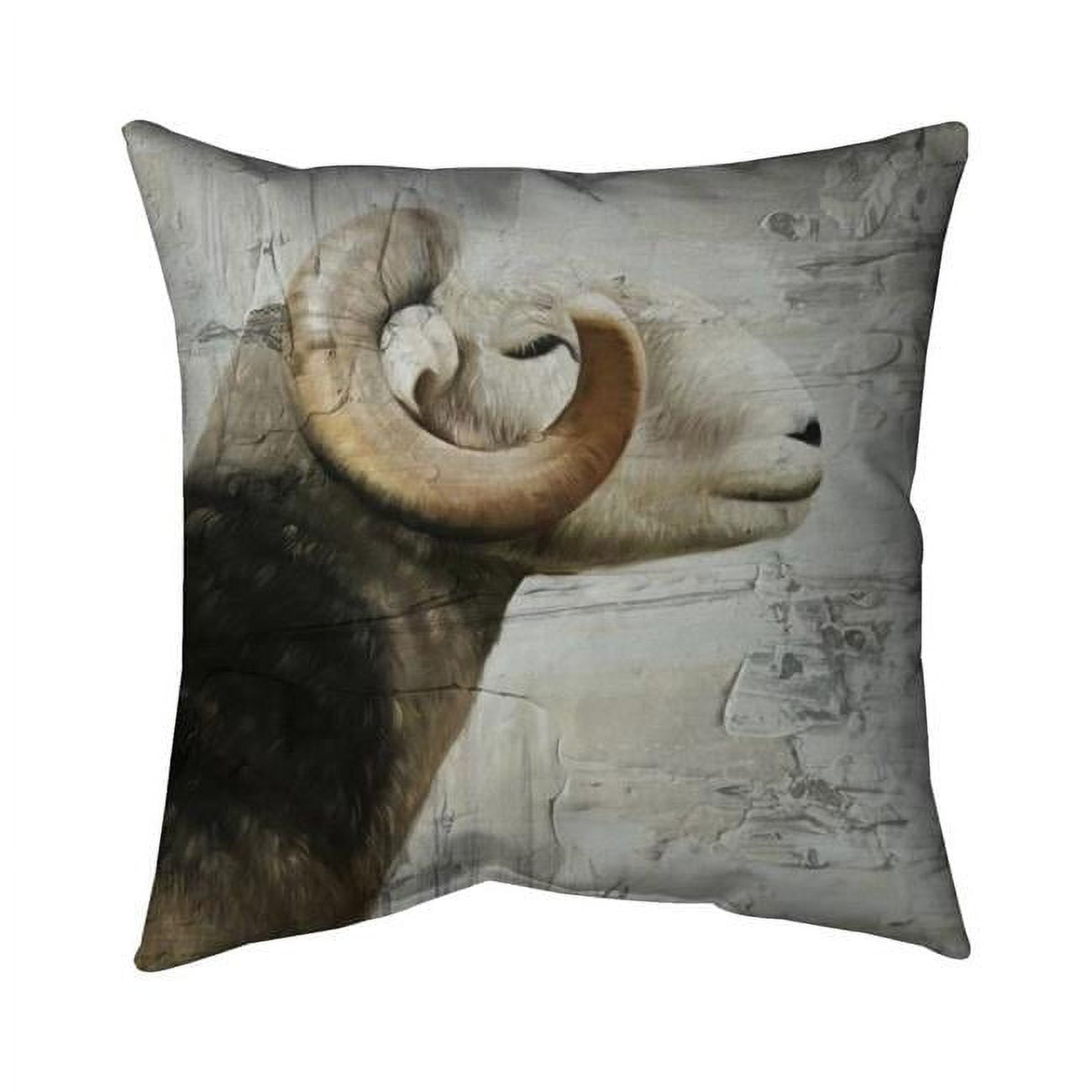 18 x 18 in. Aries-Double Sided Print Indoor Pillow