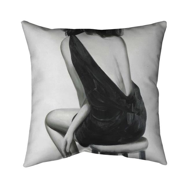 18 x 18 in. Pretty Woman-Double Sided Print Indoor Pillow
