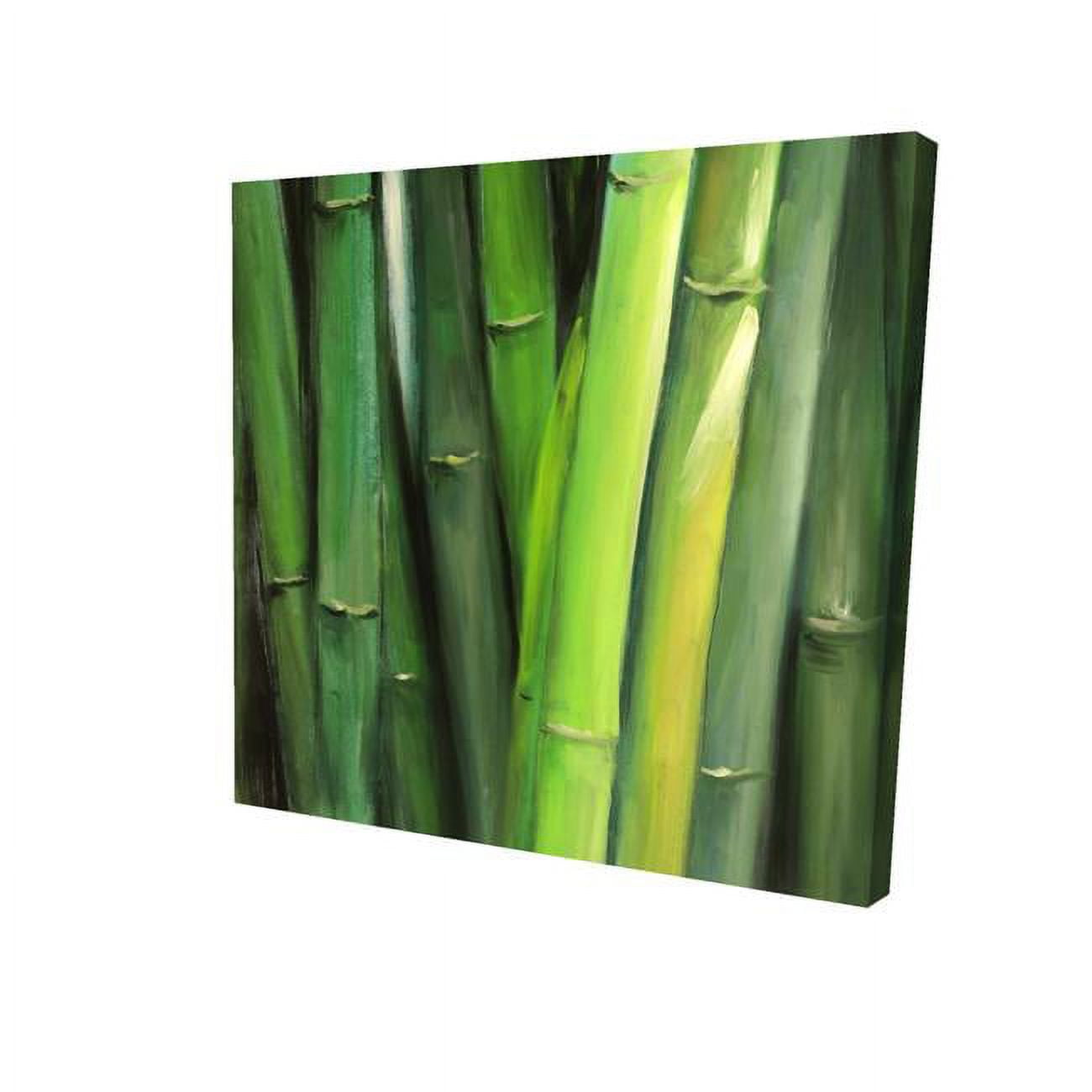 16 x 16 in. Bamboo Plant-Print on Canvas