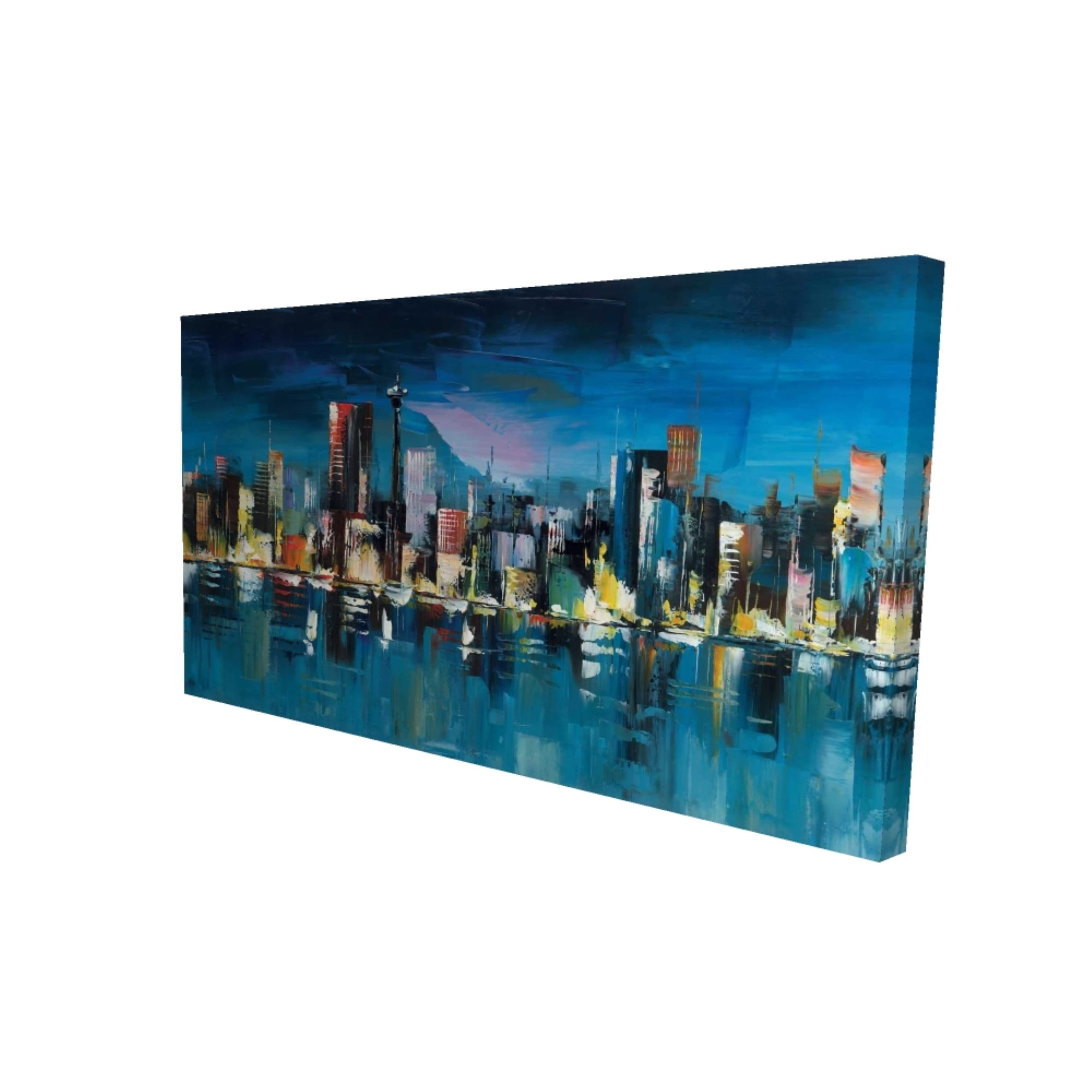 2080-1616-LA97 16 x 16 in. Green Bamboo-Print on Canvas