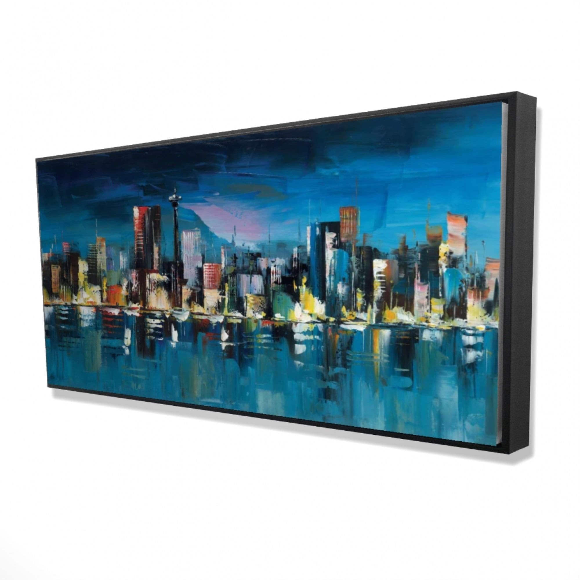 2080-1616-MI101 16 x 16 in. Big Heart-Print on Canvas