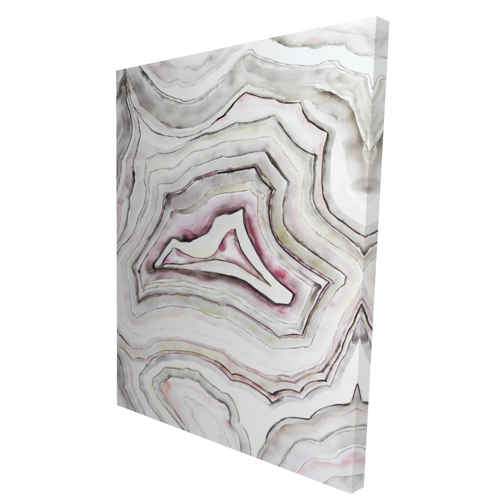 2080-4836-MN3 36 x 48 in. Geode - Kitchen Minerals Canvas Art for Home Decor