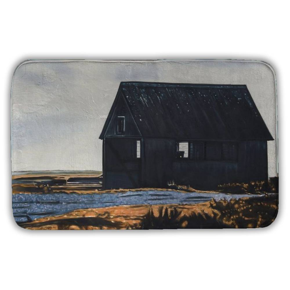 5930-2134-LA164 21 x 34 in. Abandoned Barn Kitchen Rustic Bath Mat - Home Decor Essentials
