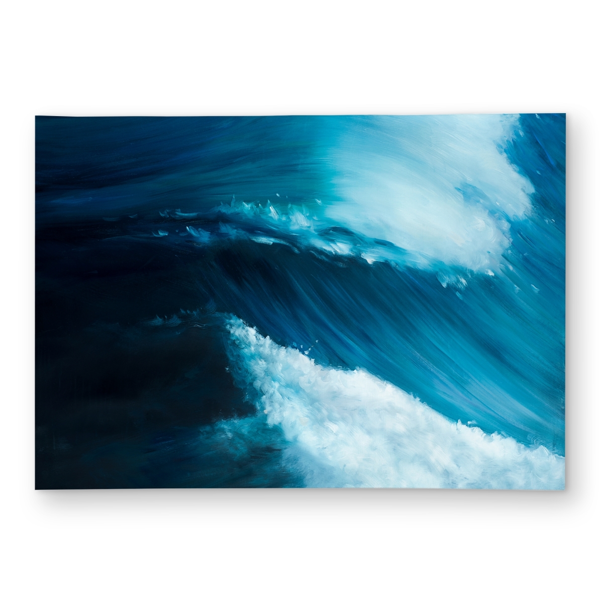 C1ROAR57B8I9UY 5 x 7 ft. Unleashed Sea Coastal Blue Outdoor Area Rug for Home Decor - Rectangle