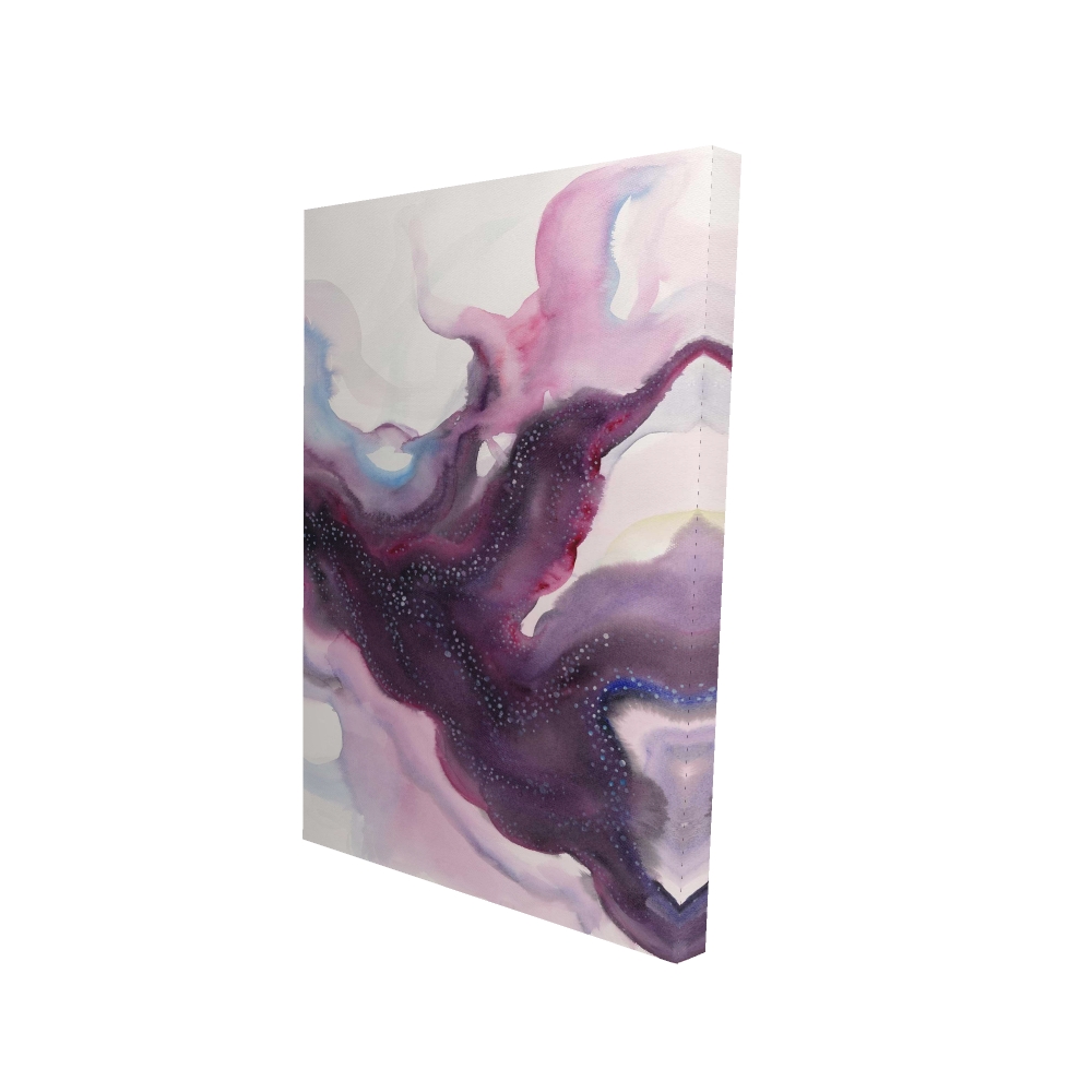 2080-3624-AB86 24 x 36 in. Milky Way - Shapes Abstract Canvas for Home Decor - Unique Art