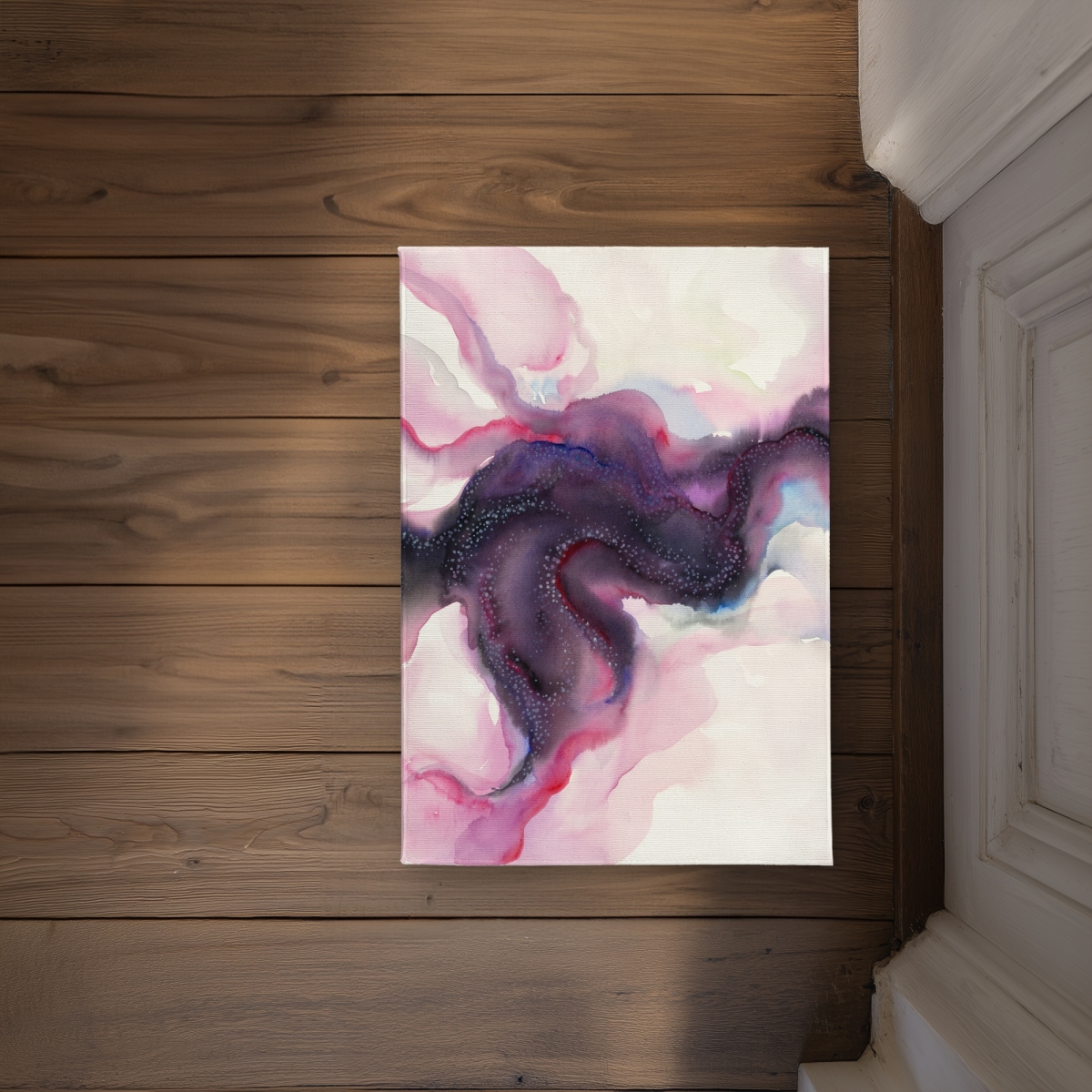 CODM1724RRJNVI 17 x 24 in. Celestial Body Bathroom Earth & Galaxy Door Mat - Home Decor