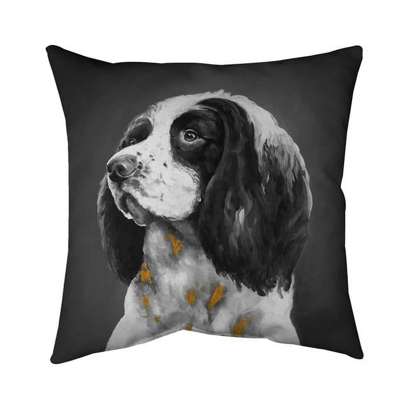 20 x 20 in. English Springer Spaniel Dog-Double Sided Print Indoor Pillow