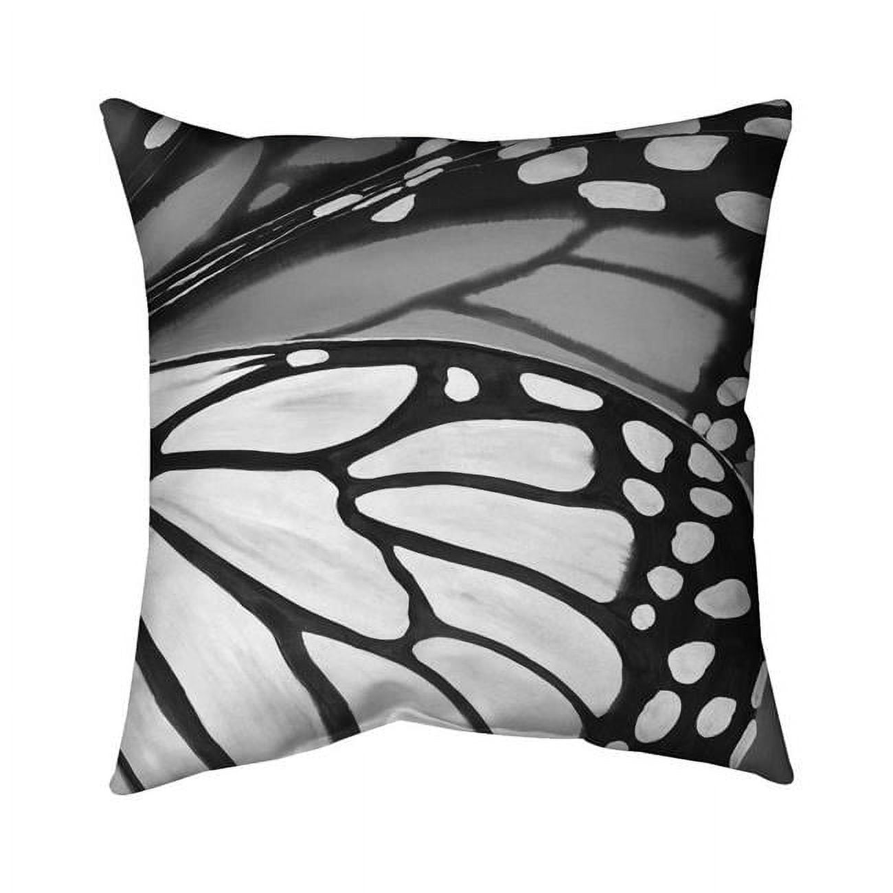 20 x 20 in. Butterfly Wings Closeup-Double Sided Print Indoor Pillow