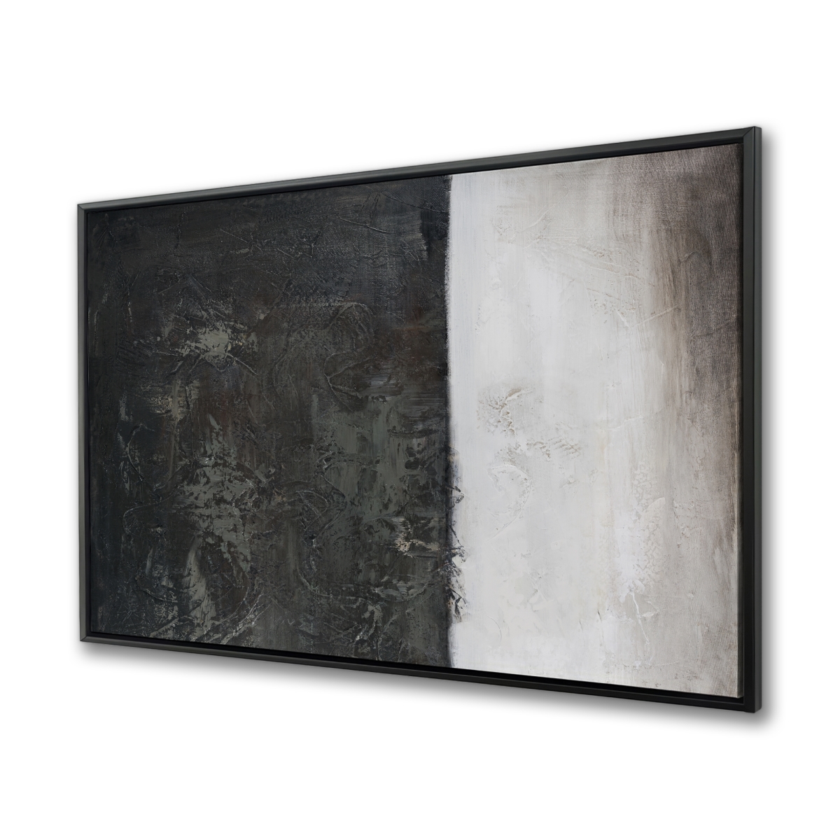 C1FC364847EVXG 36 x 48 in. Abstract Shape - Minimalist Framed Canvas for Home Decor