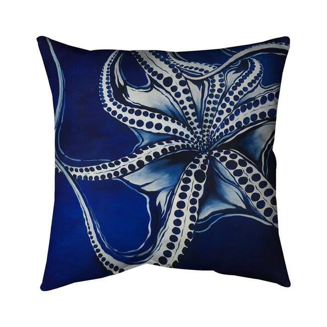 20 x 20 in. Dancing Octopus-Double Sided Print Indoor Pillow