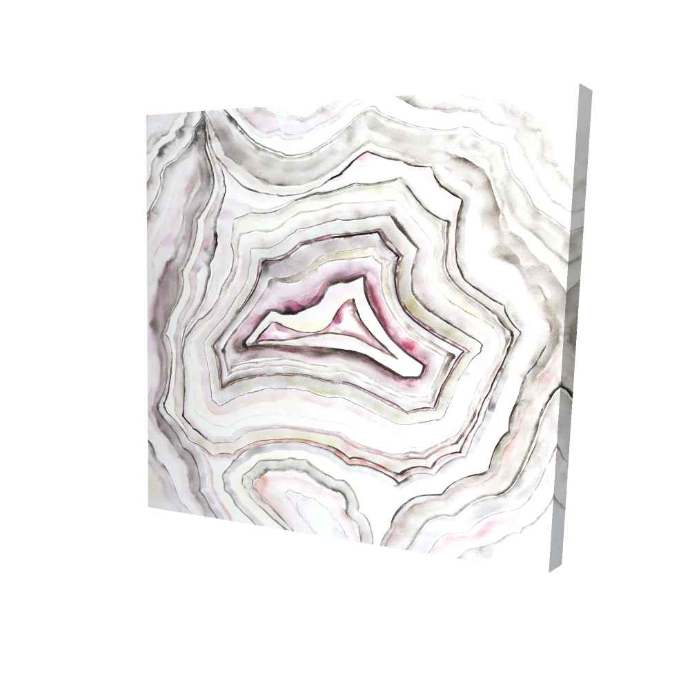 2080-3636-MN3 36 x 36 in. Geode - Office Pattern Canvas for Stylish Home Decor