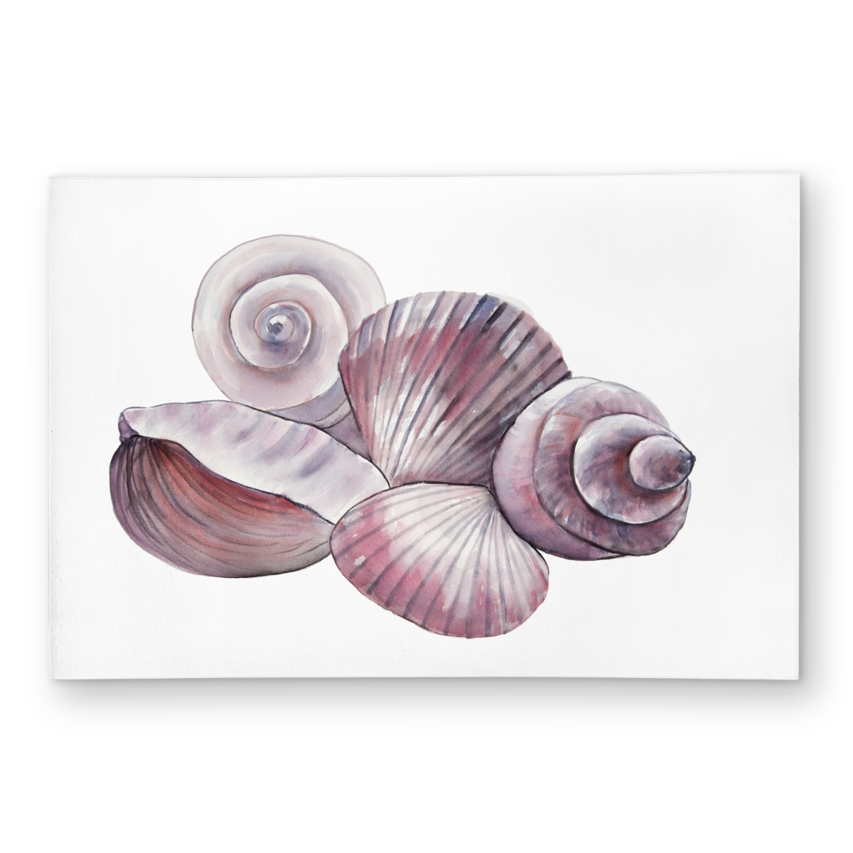 C1ROAR23KOVGT2 2 x 3 ft. Seaside Shells Outdoor Area Rug - Marine Home Decor Accent - Rectangle