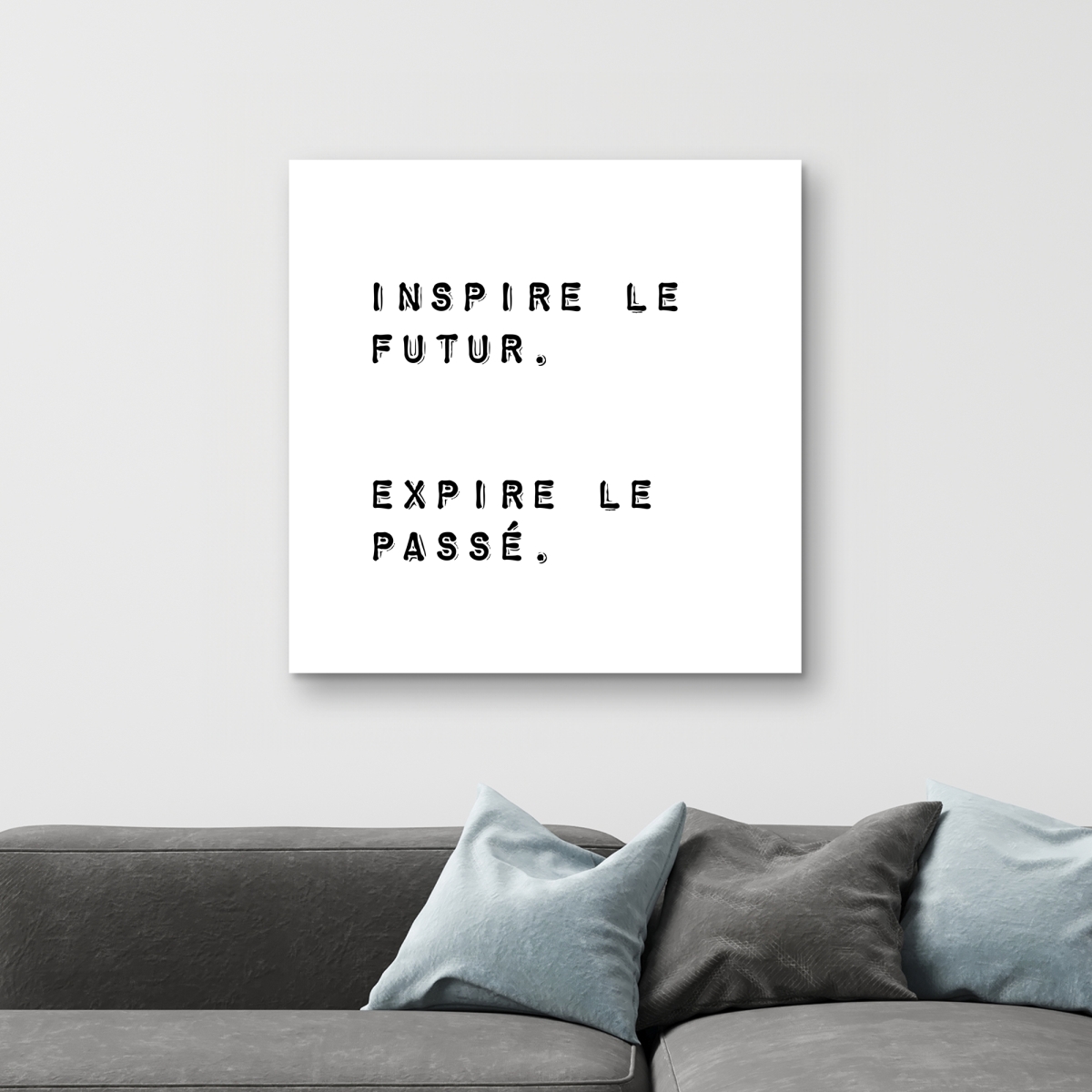 C1RC3232A8E152 32 x 32 in. Inspire the Future - Office Minimalist Canvas for Home Decor