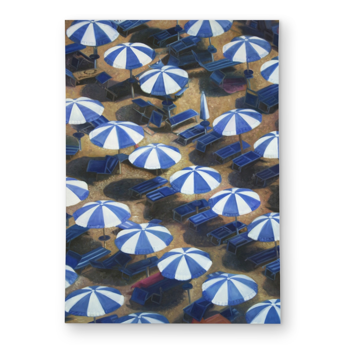 C1ROAR57DV191T 5 x 7 ft. Beach Umbrellas - American Livingroom Outdoor Area Rug Decor - Rectangle