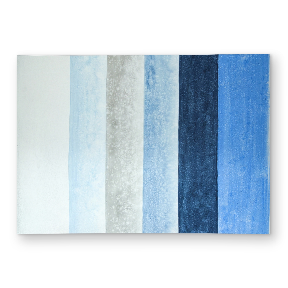 C1ROAR575OKQEU 5 x 7 ft. Blue Stripes Bedroom Shapes Outdoor Area Rug for Home Decor - Rectangle