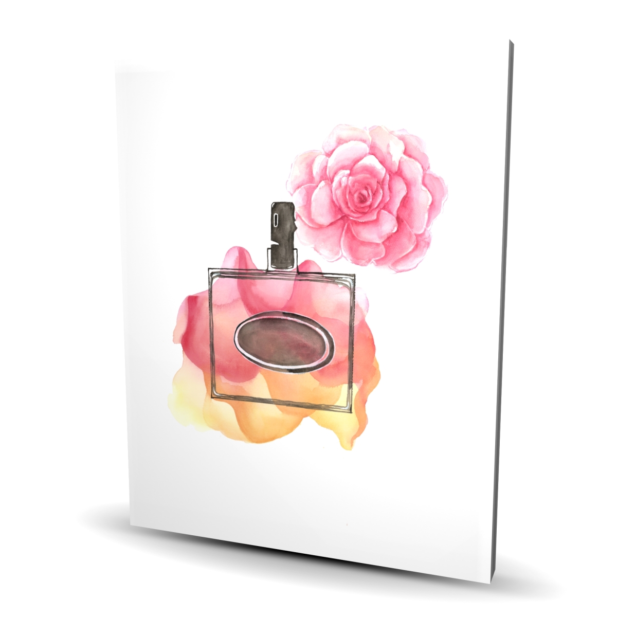 C1RC486098SPYT 48 x 60 in. Sweet Fragrance - Floral Orange Canvas for Home Decor