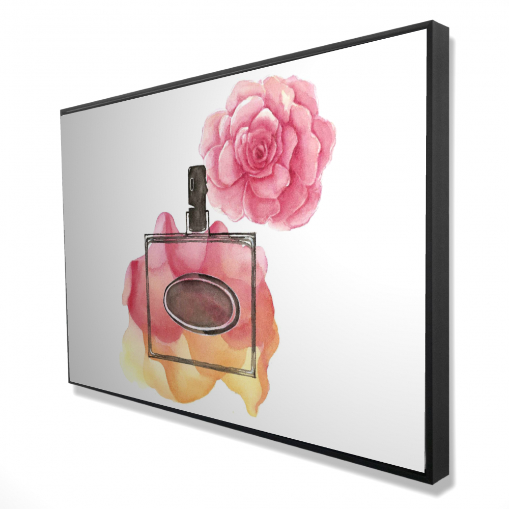 2081-2436-FA39 24 x 36 in. Sweet Fragrance - Beauty Orange Framed Canvas for Home Decor