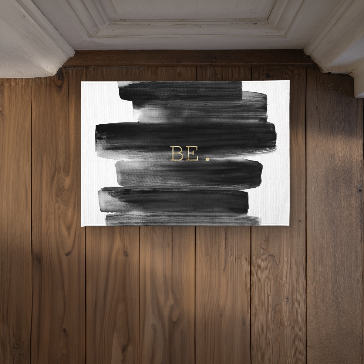CODM17243YCPP4 17 x 24 in. Be. Quotes Motivational Indoor Outdoor Door Mat - Home Decor
