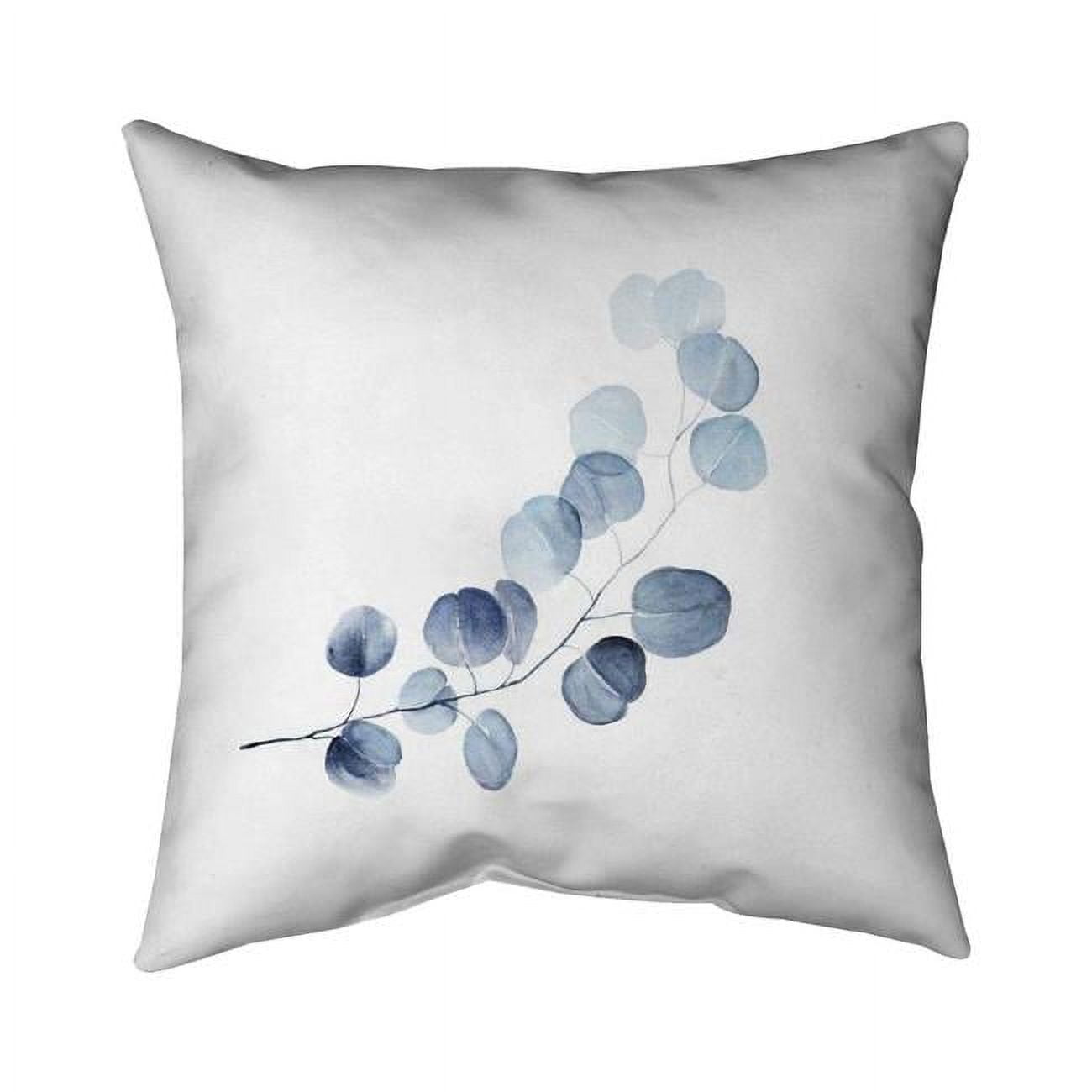 20 x 20 in. A Branch of Eucalyptus-Double Sided Print Indoor Pillow