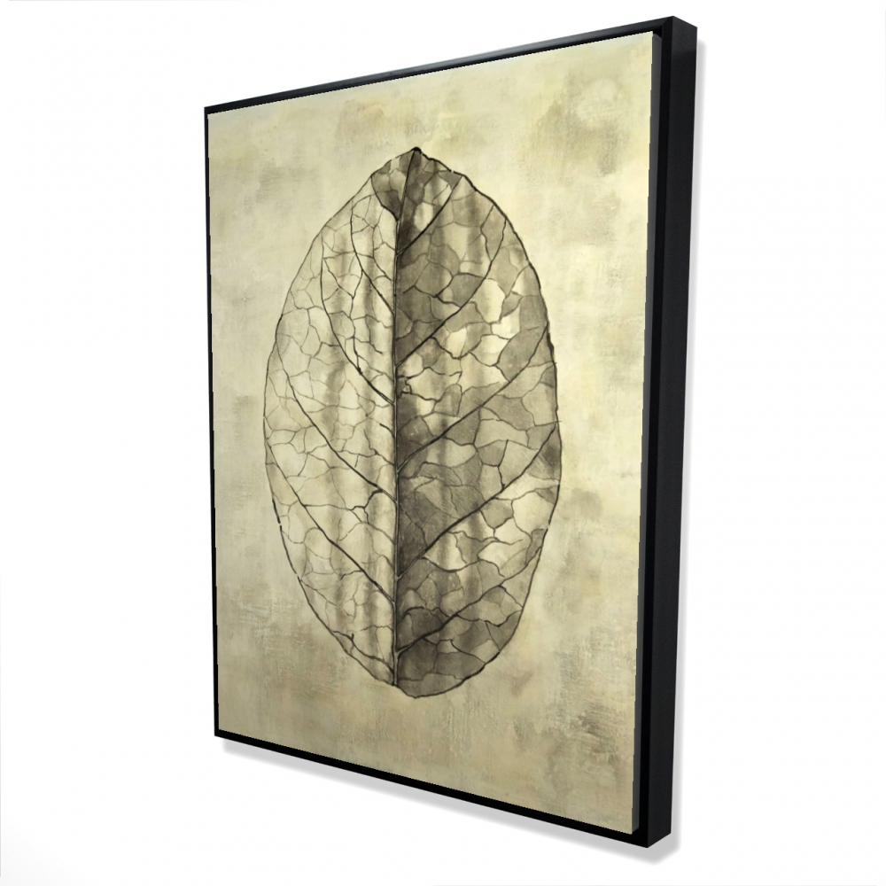 2081-4836-FL351 36 x 48 in. Translucent - Minimalist Office Framed Canvas for Home Decor