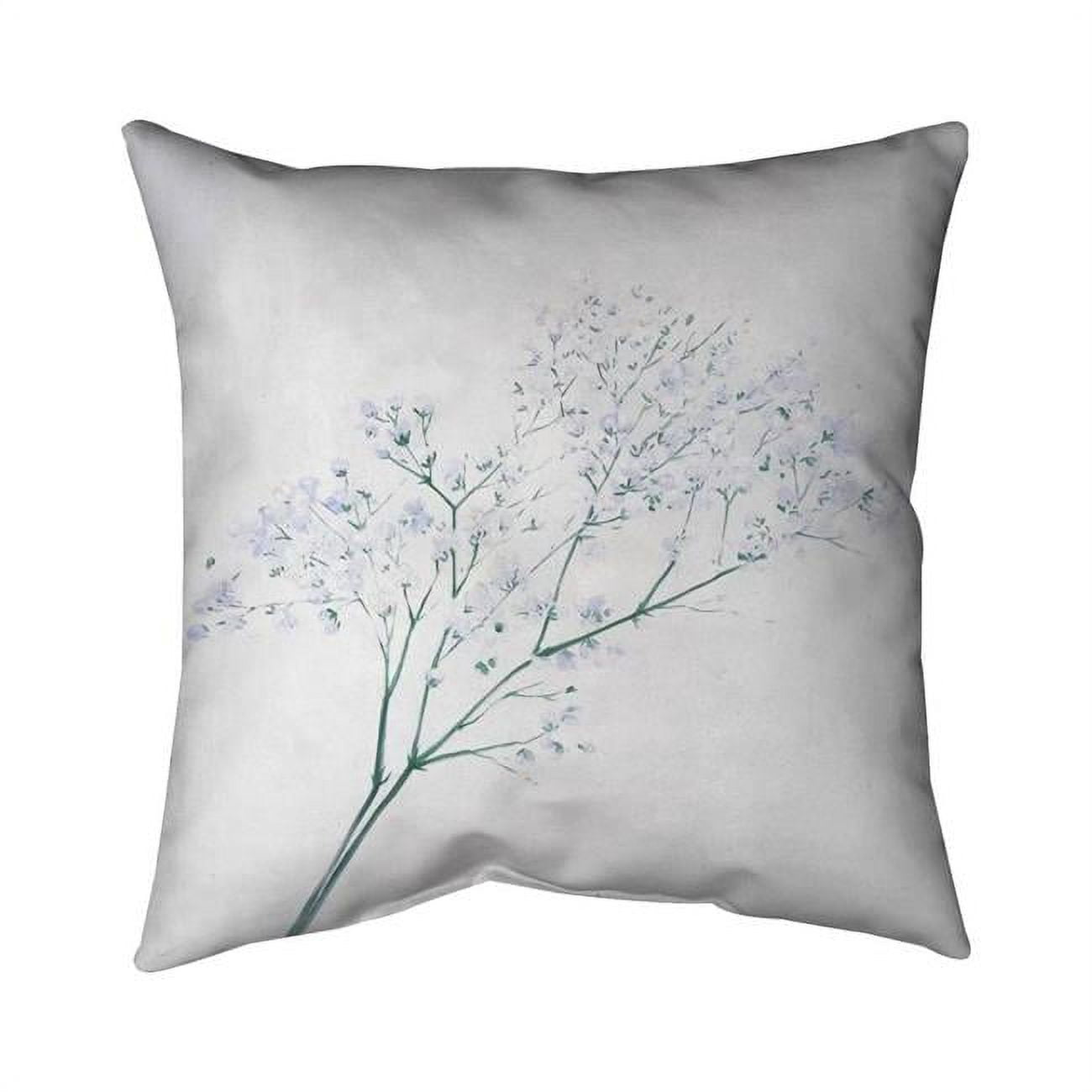 5541-2020-FL325 20 x 20 in. Bouquet of Flowers Babys Breath-Double Sided Print Indoor Pillow