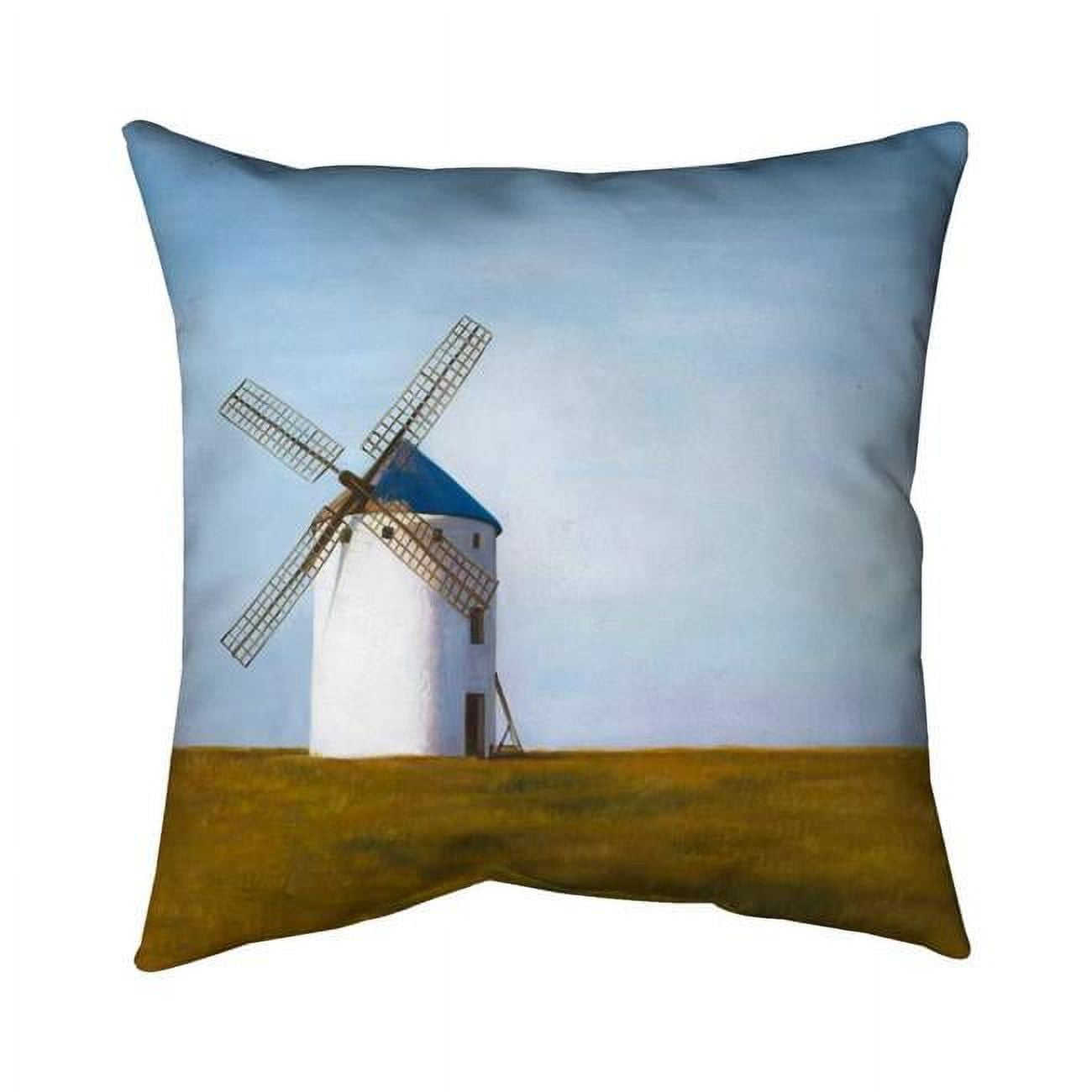 20 x 20 in. Big Windmill-Double Sided Print Indoor Pillow