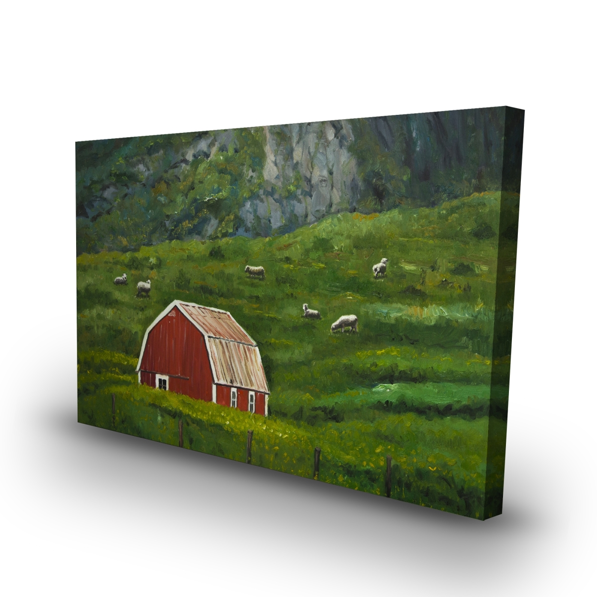 C1RC243667H839 24 x 36 in. Life in the Countryside - Livingroom Landscapes Canvas Art