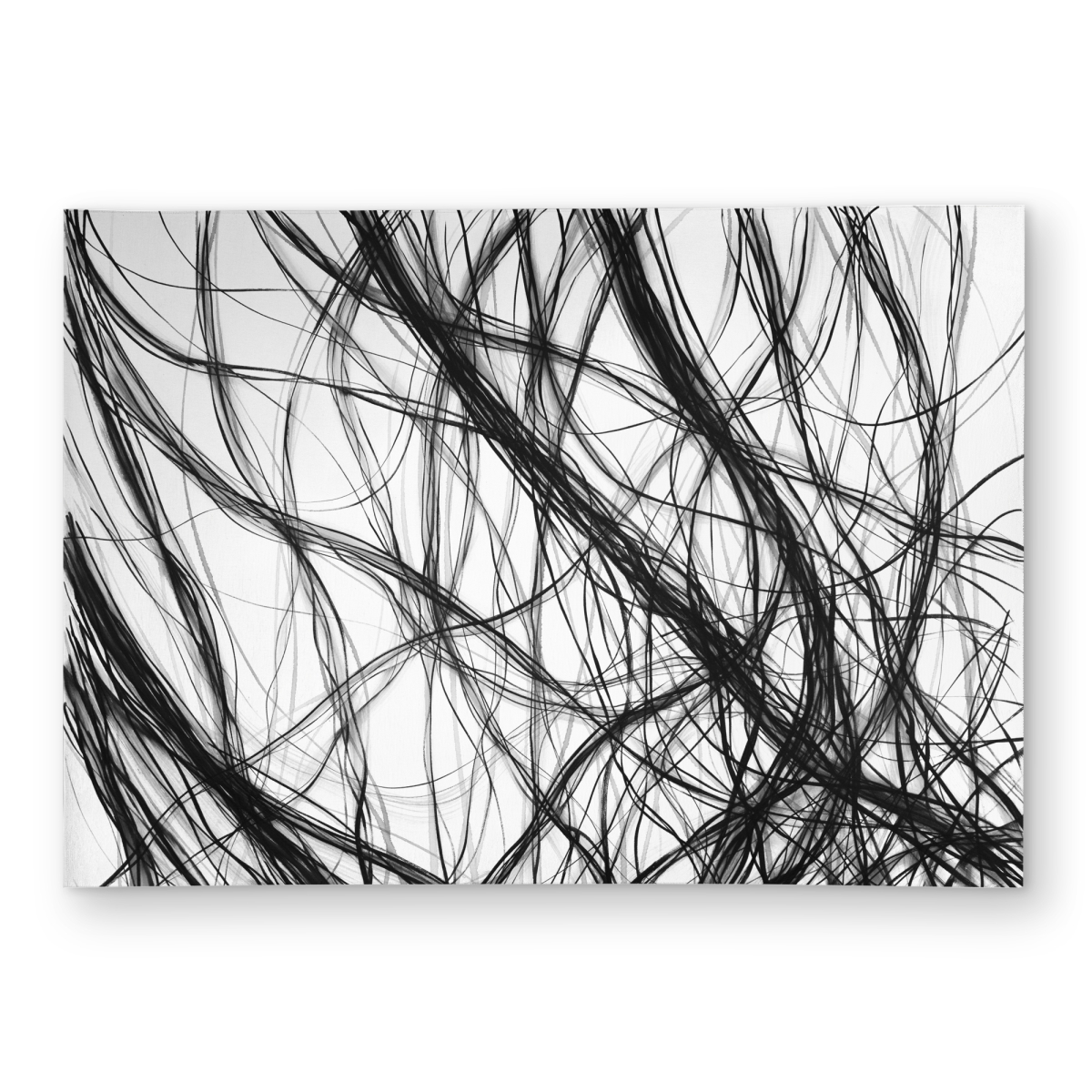 C1ROAR57R7LHA9 5 x 7 ft. Connection White Abstract Outdoor Area Rug - Home Decor - Rectangle