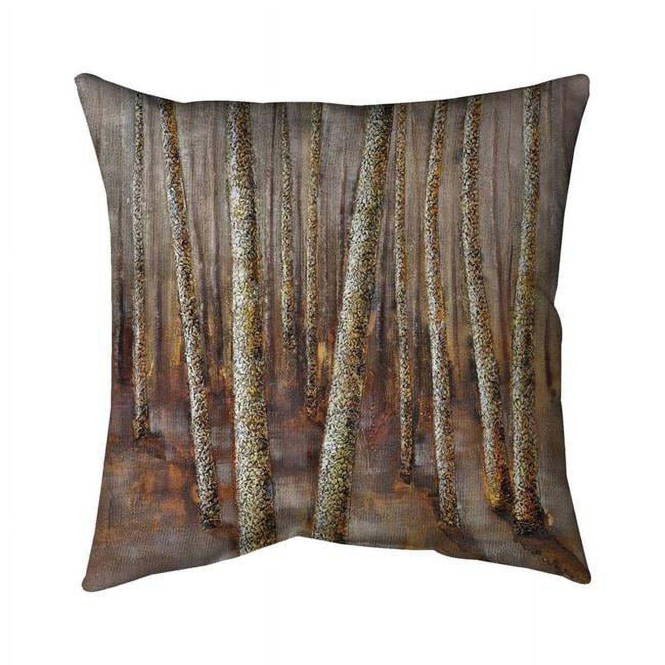 20 x 20 in. Forest-Double Sided Print Indoor Pillow