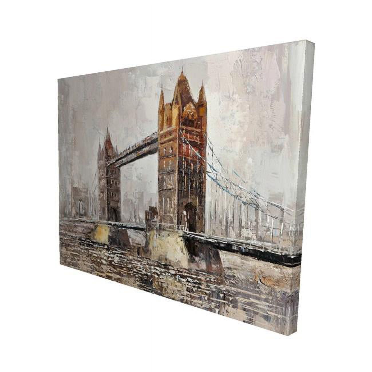 16 x 20 in. London Tower Bridge-Print on Canvas