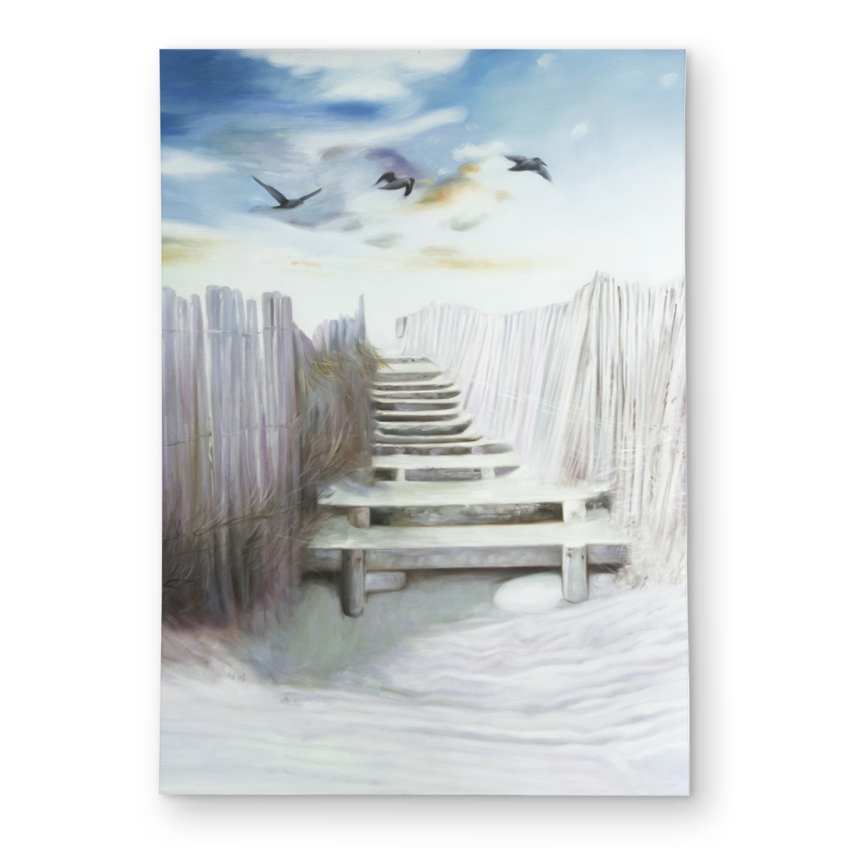 C1ROAR57Q2WUEF 5 x 7 ft. Break At the Beach - Outdoor Beach Bathroom Area Rug - Home Decor - Rectangle