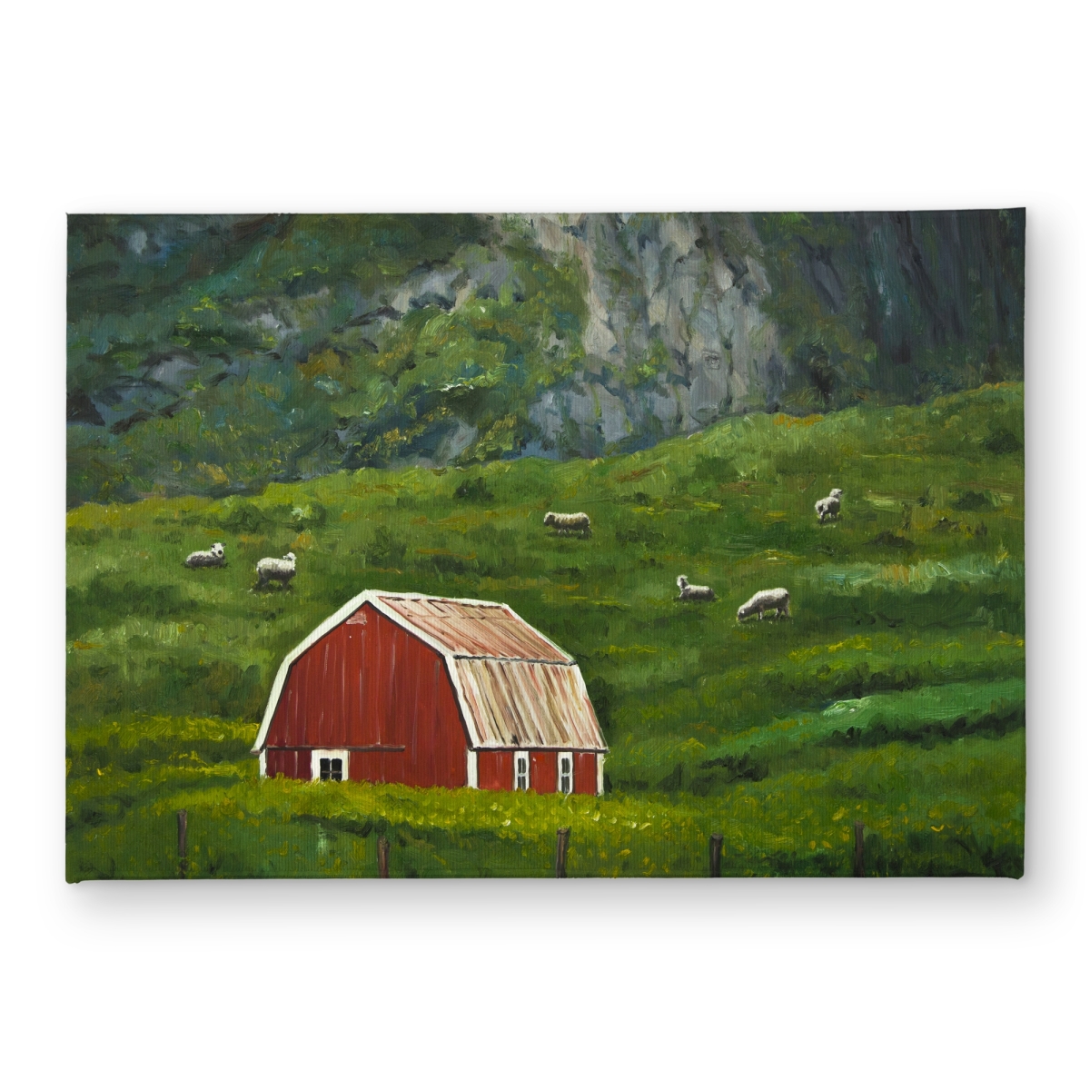 CODM1724TCANH7 17 x 24 in. Life in the Countryside Kitchen Rustic Door Mat - Home Decor