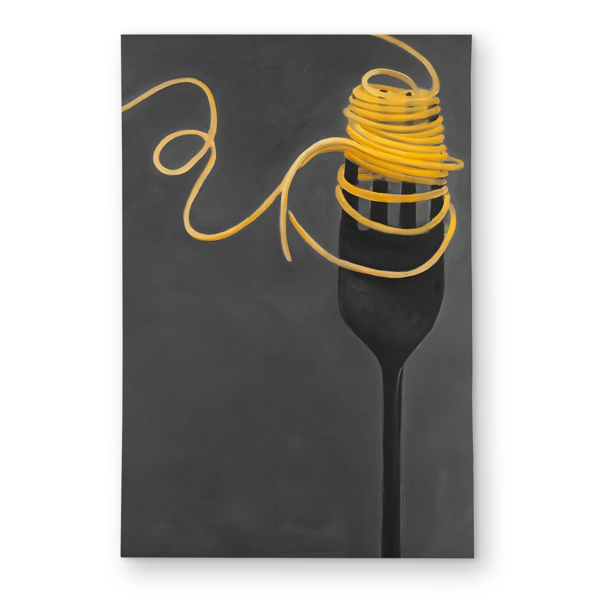 C1ROAR23PC0WVI 2 x 3 ft. Spaghetti Pasta Around a Fork Rug - Contemporary Outdoor Decor - Rectangle