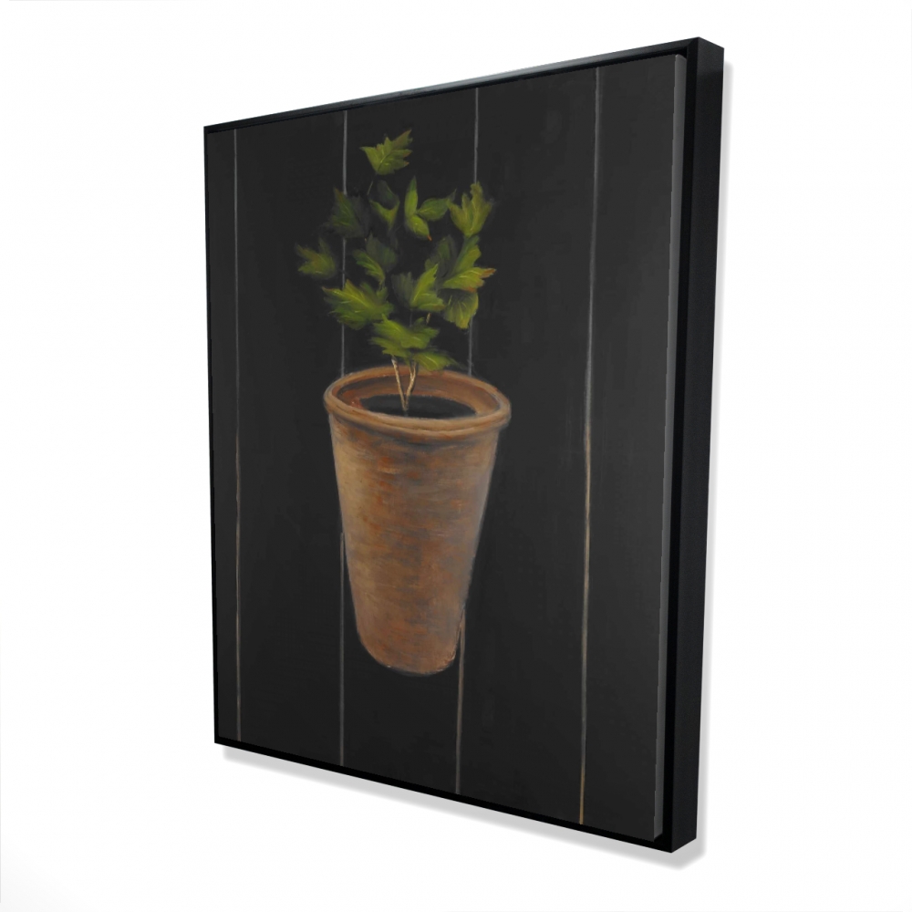 2081-6048-GA53 48 x 60 in. Plant of Parsley Still Life Kitchen Canvas - Home Decor Art