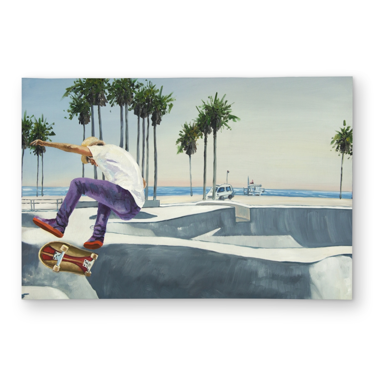 C1ROAR46K5EA57 4 x 6 ft. Skate Park California Rug - Man Cave Outdoor Home Decor - Rectangle