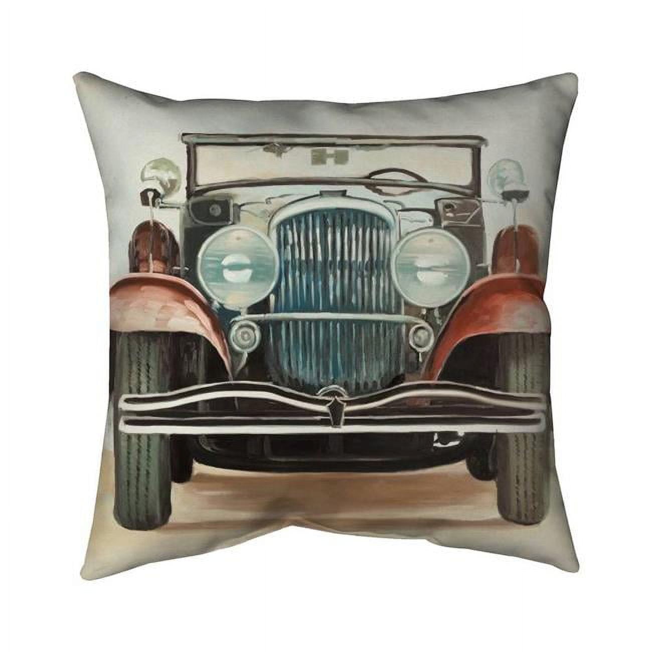 20 x 20 in. Old 1920s Luxury Car-Double Sided Print Indoor Pillow