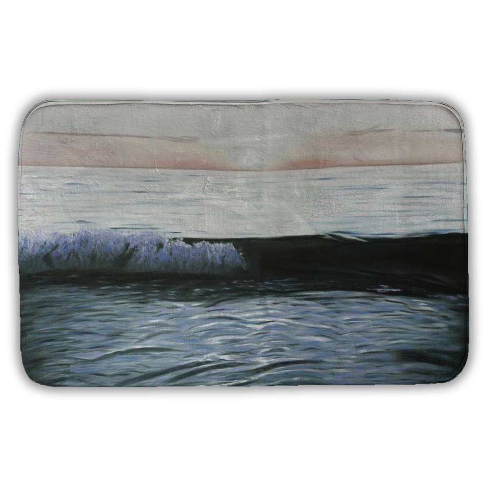 5930-2134-CO149 21 x 34 in. Desaturated Sunset - Marine Bath Mat for Home Decor